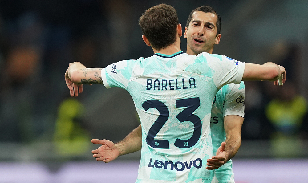 Barella e Mkhitaryan