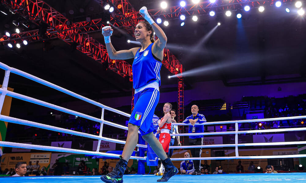 Boxe, Sirine Chaarabi vince un combattimento tiratissimo con Kinoshita e vola in finale ai Mondiali!