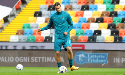 Ibrahimovic in campo a Udine