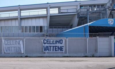 Striscione Cellino