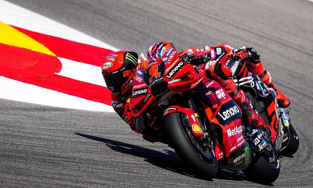MotoGP, Francesco Bagnaia: “Ho un po’ di febbre, contento per il passo gara”