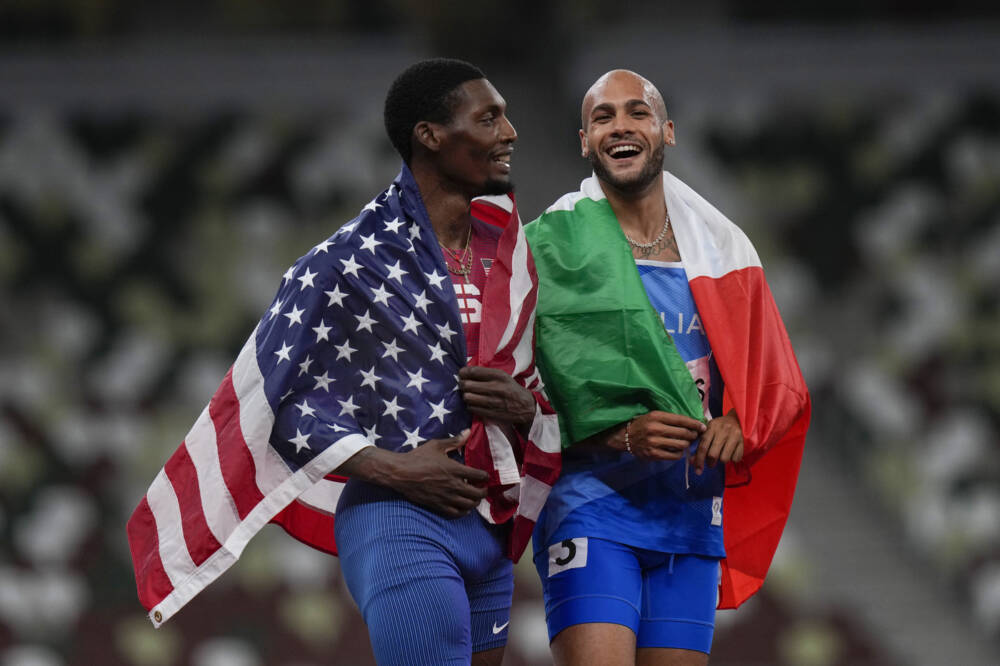 Marcell Jacobs Fred Kerley