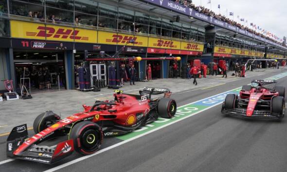 Charles Leclerc Carlos Sainz