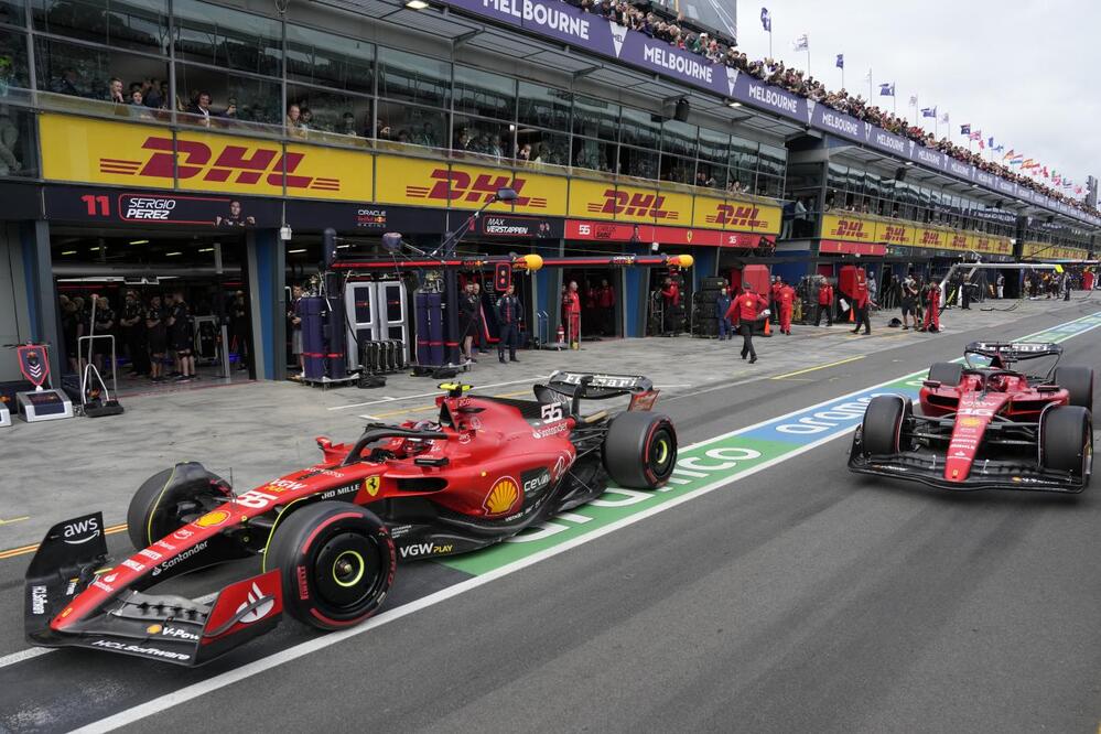 Charles Leclerc Carlos Sainz