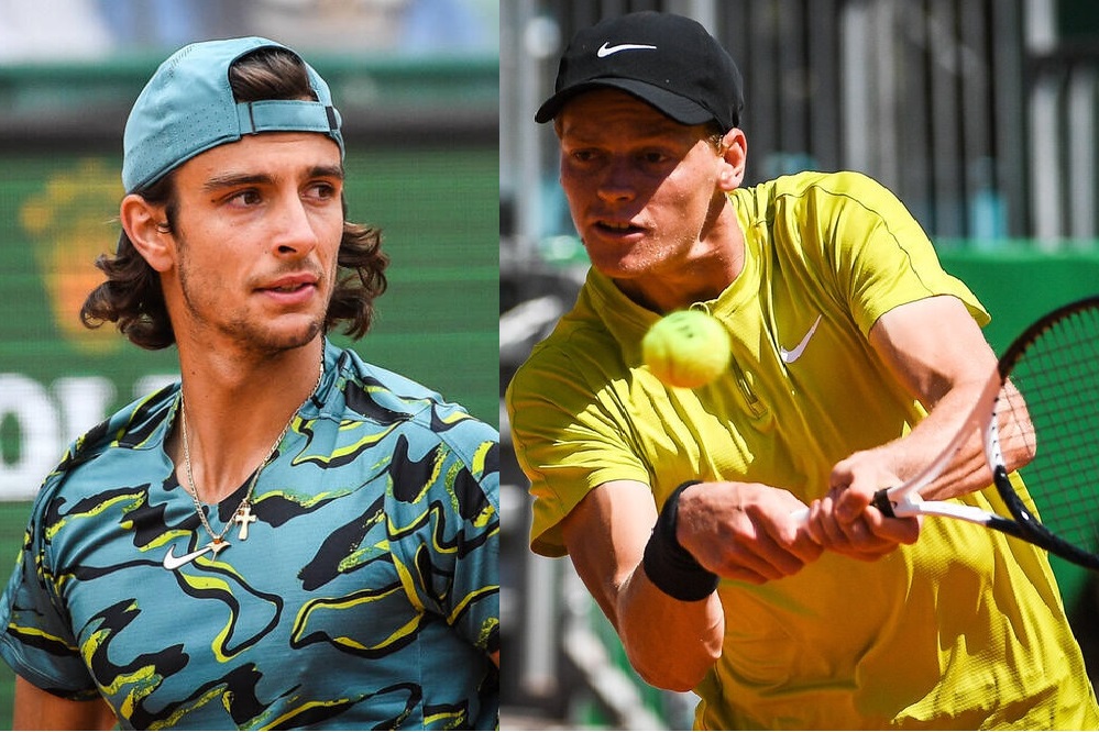 Lorenzo Musetti e Jannik Sinner