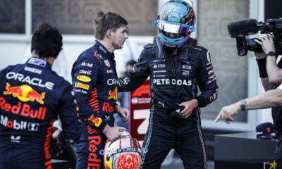 Max Verstappen George Russell