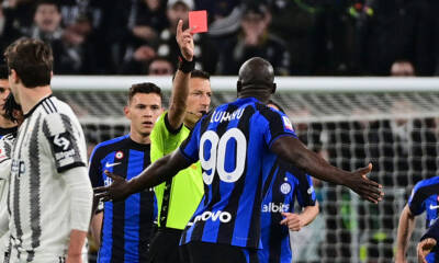 Davide Massa in Juventus-Inter di Coppa Italia