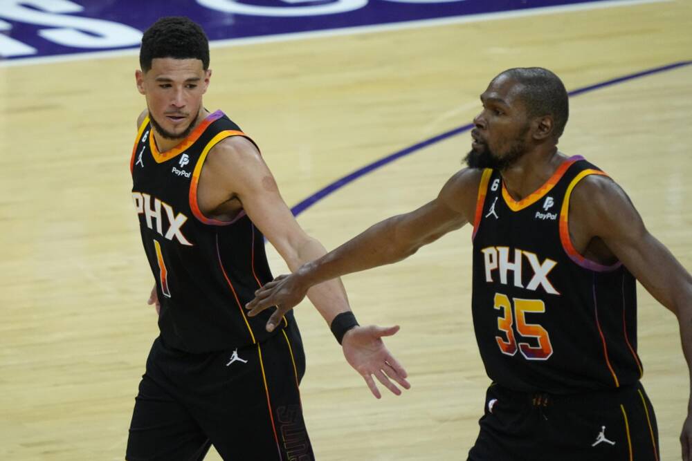 Devin Booker, Kevin Durant