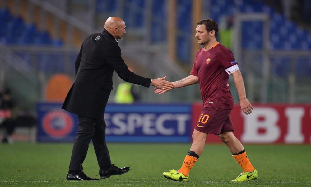 Francesco Totti Luciano Spalletti