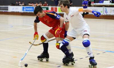 Italia_Spagna_hockey pista_under 23_WSE Hockey