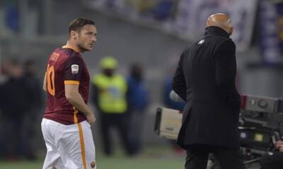 Totti e Spalletti (@ LaPresse)