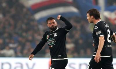 Verde esulta dopo il gol alla Sampdoria (@ LaPresse)