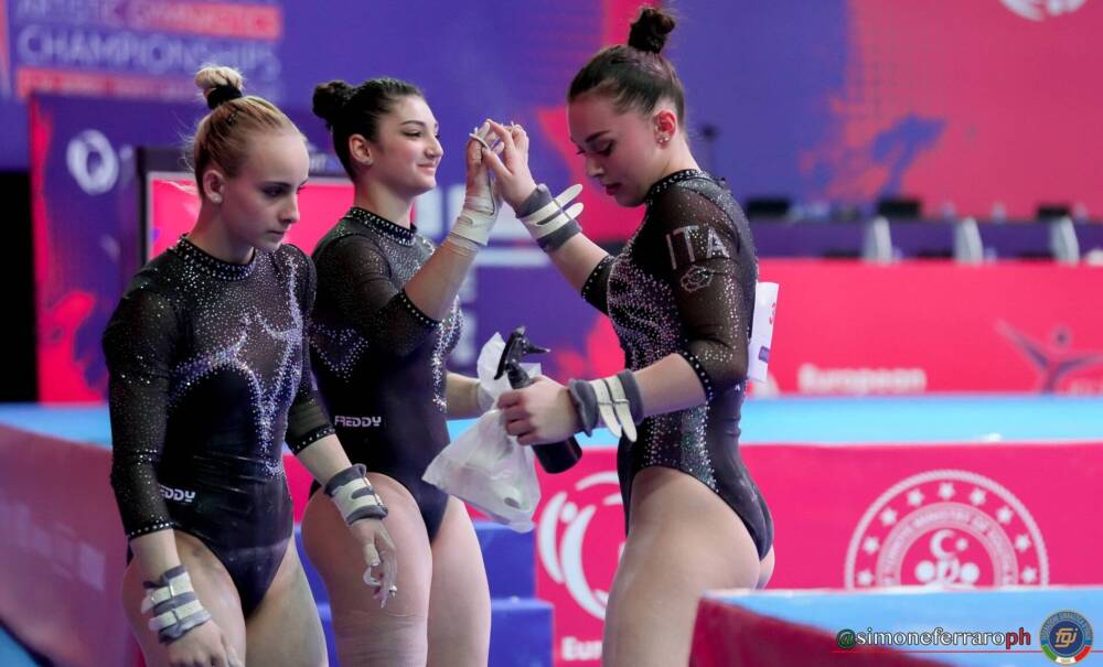 Alice D'Amato Manila Esposito Giorgia Villa Italia ginnastica