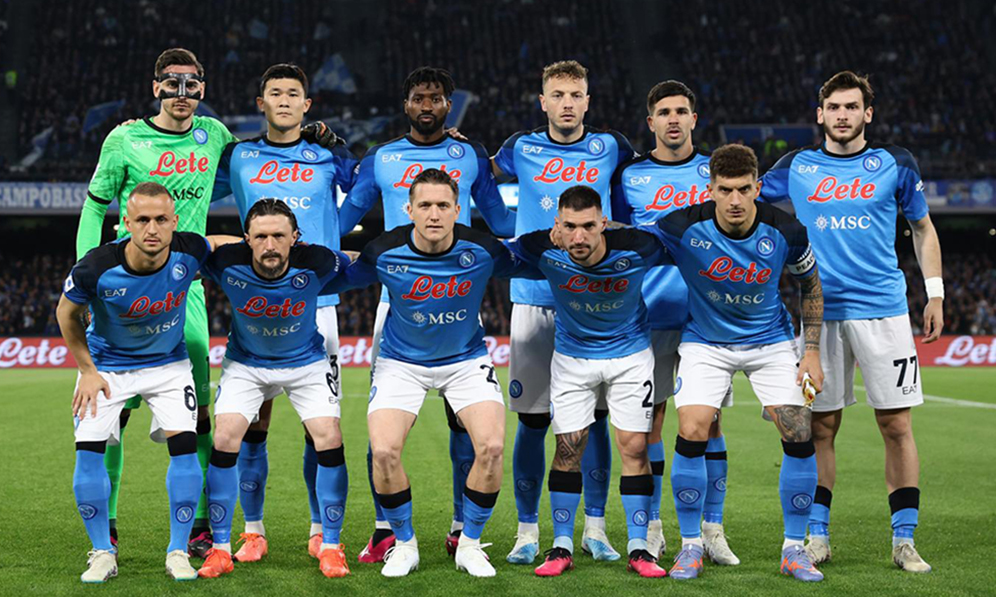 formazione Napoli contro il Milan Serie A 2022-23