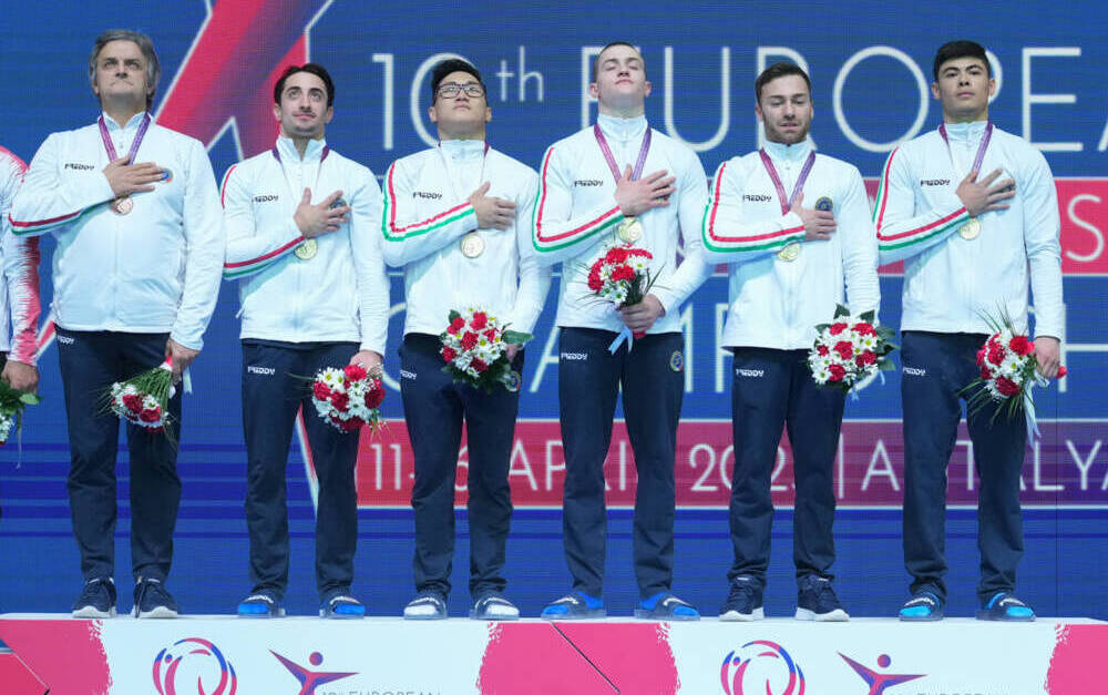 Italia ginnastica oro