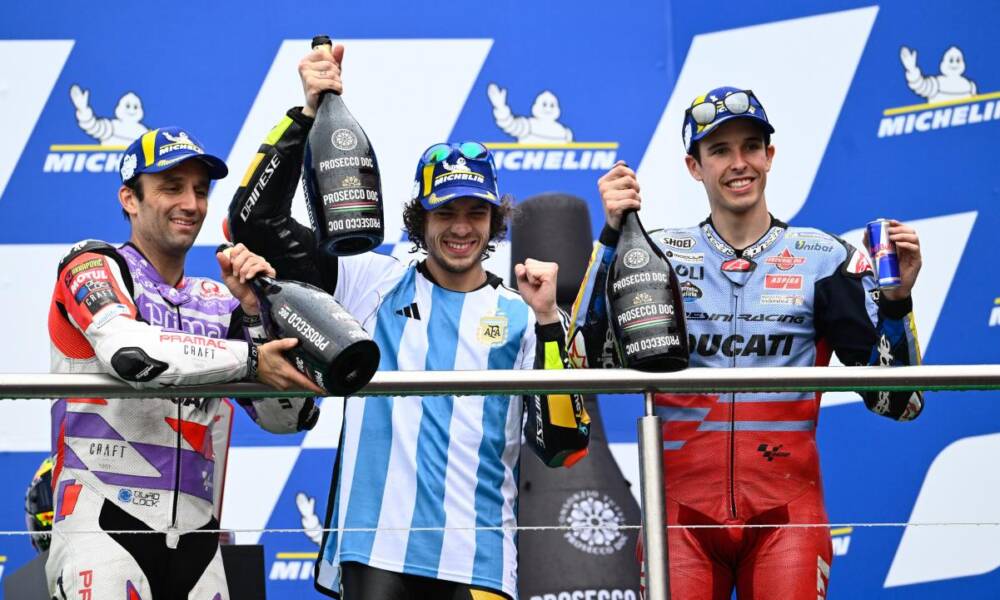 Marco Bezzecchi ALex Marquez Johann Zarco