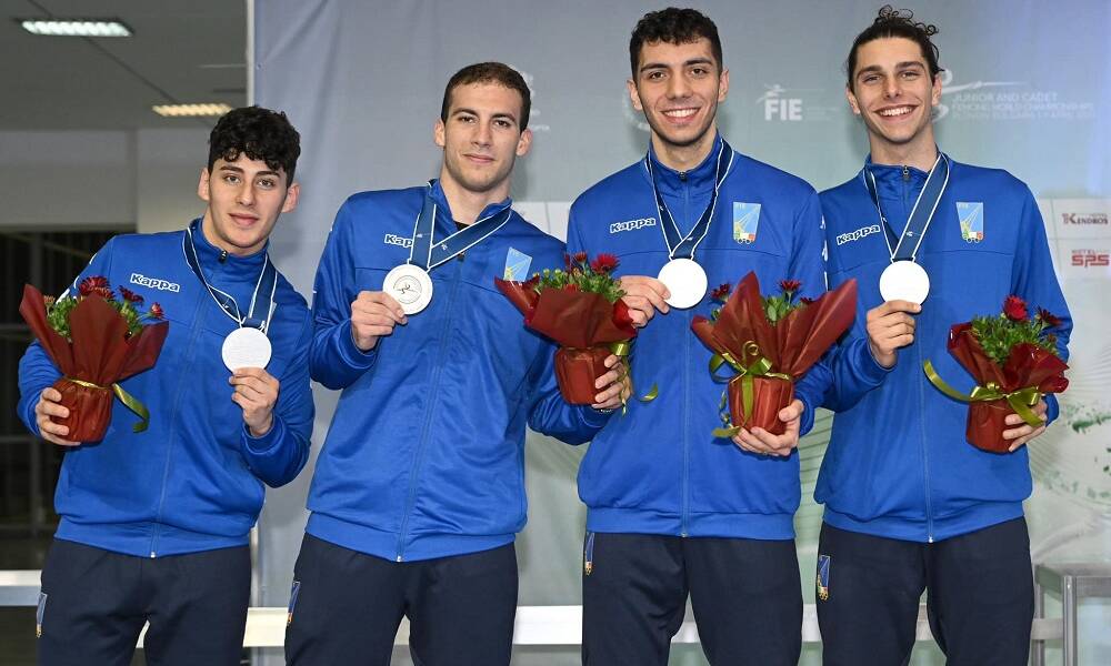 Cadetti e Giovani il Mondiale di Scherma festeggia l’Italia bottino