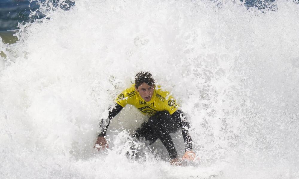 ISA World Surfing Games 2023, Jesse Mendes und der Rest der Blues in der zweiten Runde, warten auf Leonardo Fioravanti
