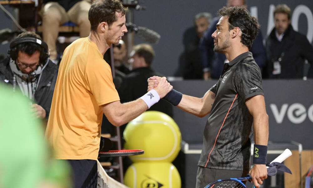 Fabio Fognini Andy Murray