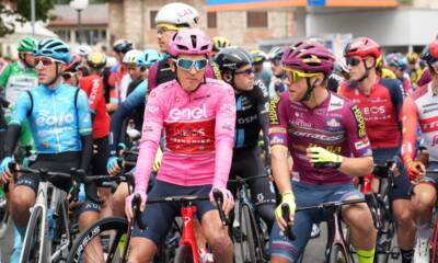 Geraint Thomas maglia rosa Giro d'Italia