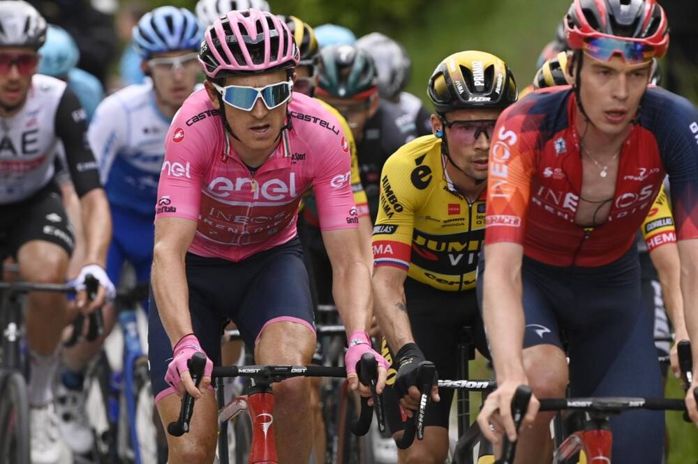 Geraint Thomas Primoz Roglic Giro d'Italia