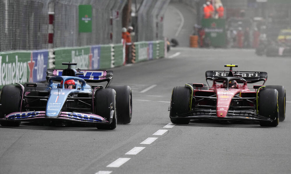Esteban Ocon Carlos Sainz