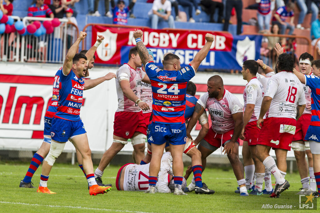 Rugby, Rovigo vince il Derby d’Italia del terzultimo turno della Serie A élite. I Lyons sprintano per la salvezza