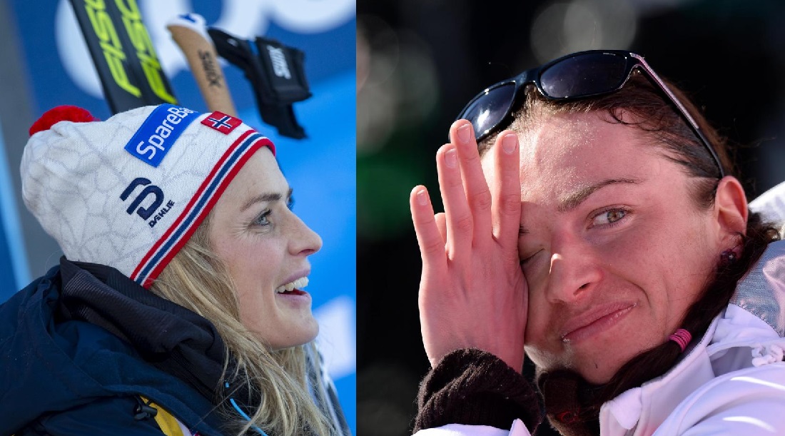 Therese Johaug Justyna Kowalczyk