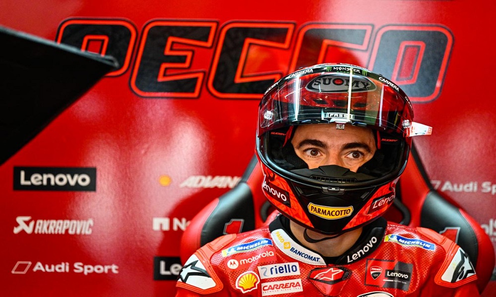 MotoGP, Francesco Bagnaia: “Non sono al 100%, ma non penso che il dolore mi condizionerà”