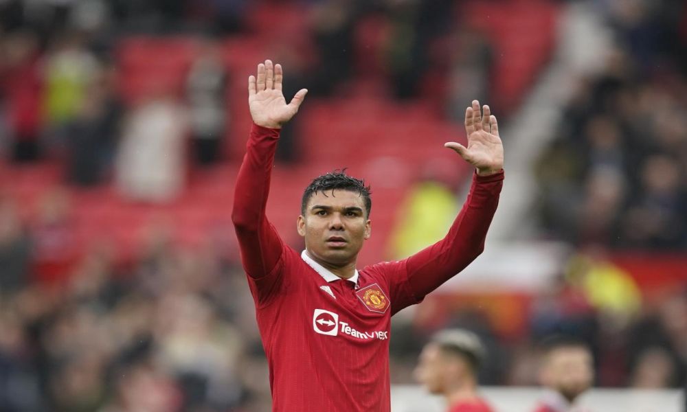 Casemiro del Manchester United (@ LaPresse)