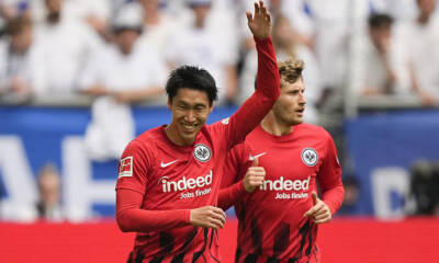 Daichi Kamada centrocampista dell'Eintracht Francoforte