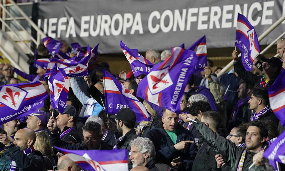 I tifosi della Fiorentina in Conference League 2022-23