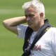 José Mourinho allenatore della Roma alla vigilia della finale di Europa League 2022-23 a Budapest