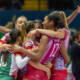 Happiness of players of Vero Volley Milano