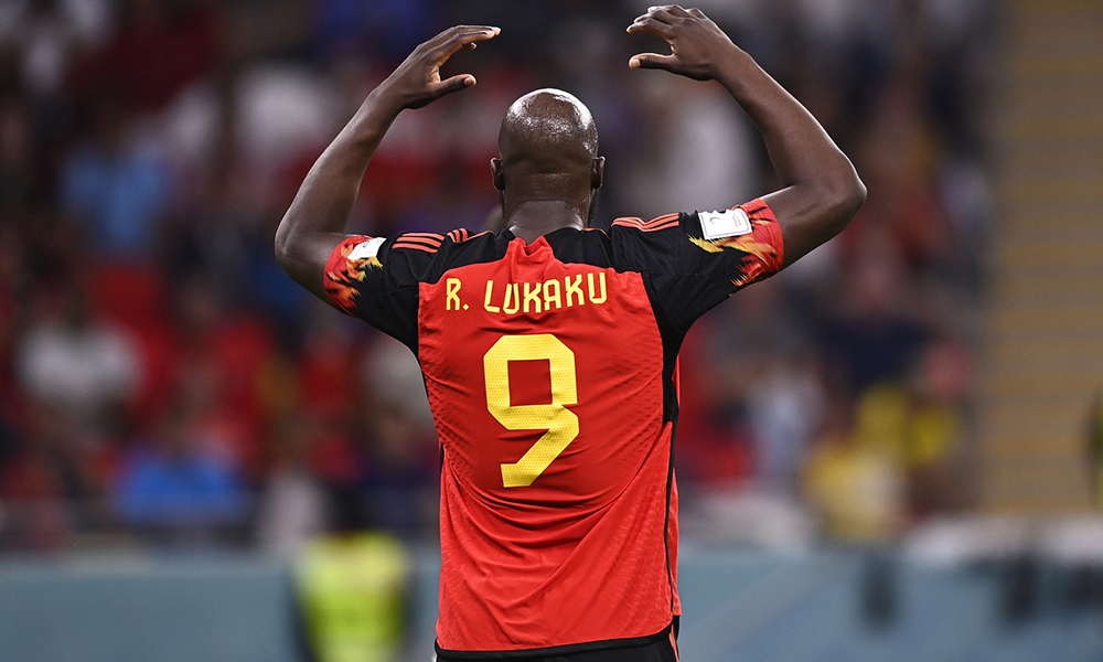 Romelu Lukaku con il Belgio