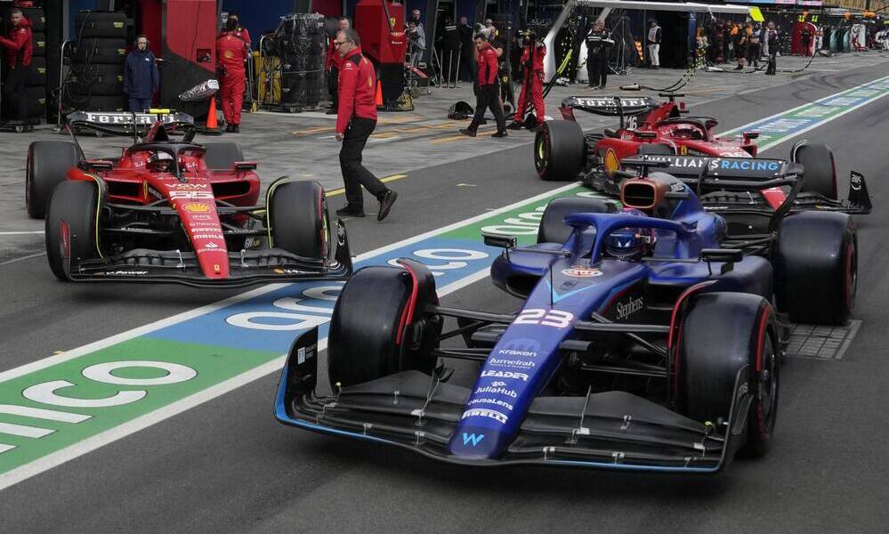 Alexander Albon Ferrari