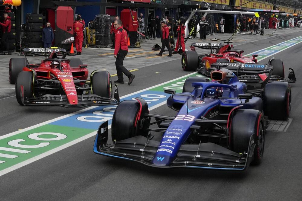 Alexander Albon Ferrari