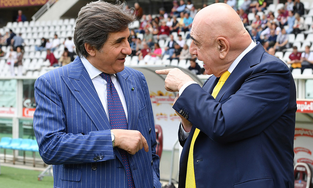Urbano Cairo e Adriano Galliani