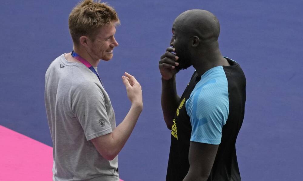 Romelu Lukaku Kevin De Bruyne