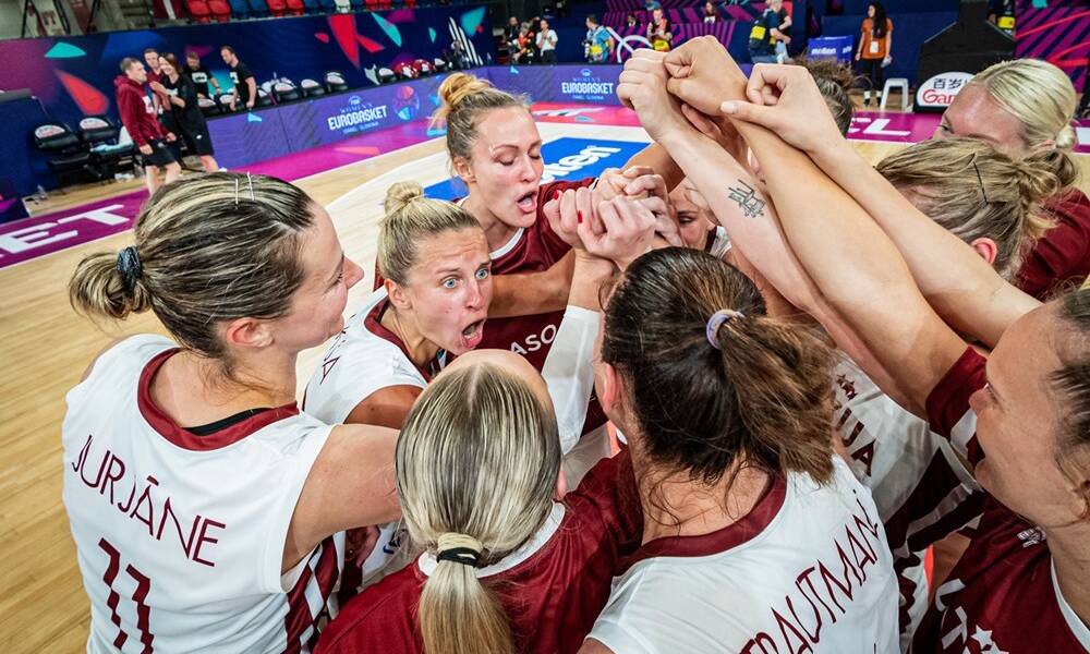 Baloncesto femenino, Eurocopa 2023: Letonia vence a España, gana Francia y Bélgica.  Italia es mala