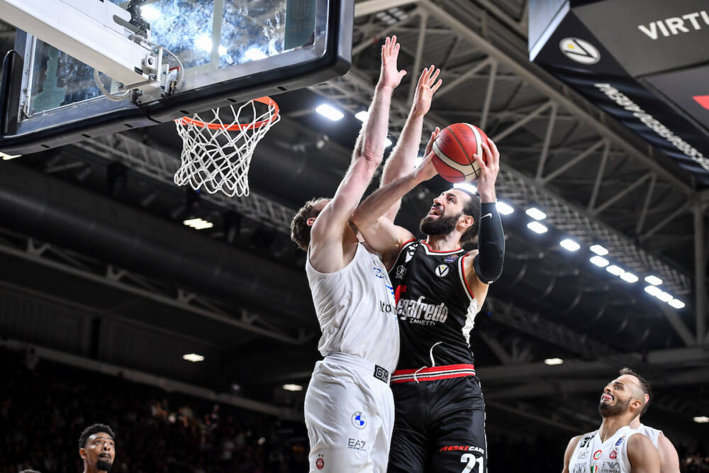 Basket Serie A, Olimpia Milano - Virtus Bologna 79-76: rivedi la partita