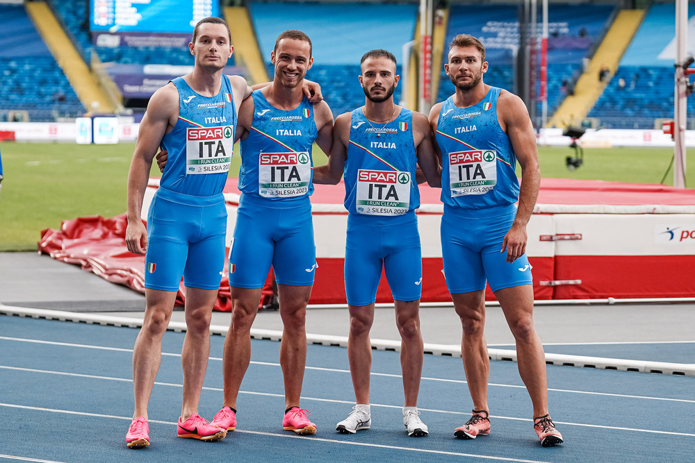 Italia staffetta 4x100