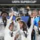 Real Madrid vincitrice Supercoppa Europea 2022 (@ LaPresse)