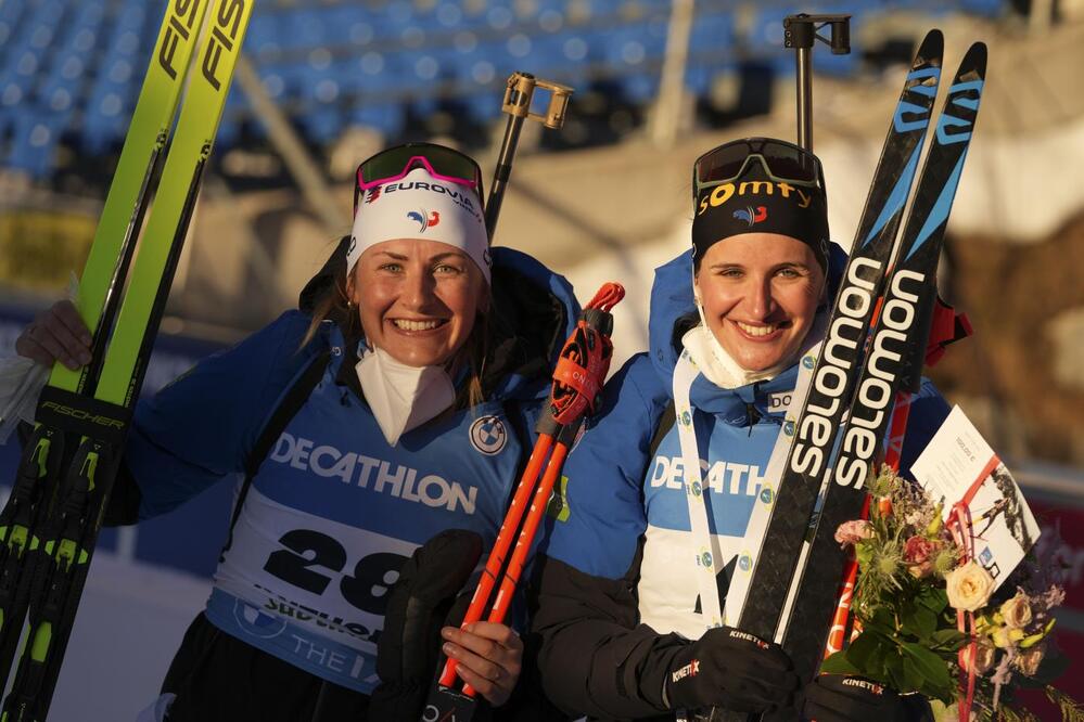 Justine Braisaz Julia Simon