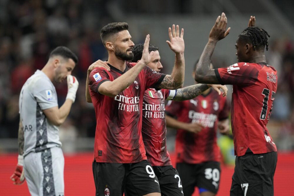 Olivier Giroud Rafael Leao