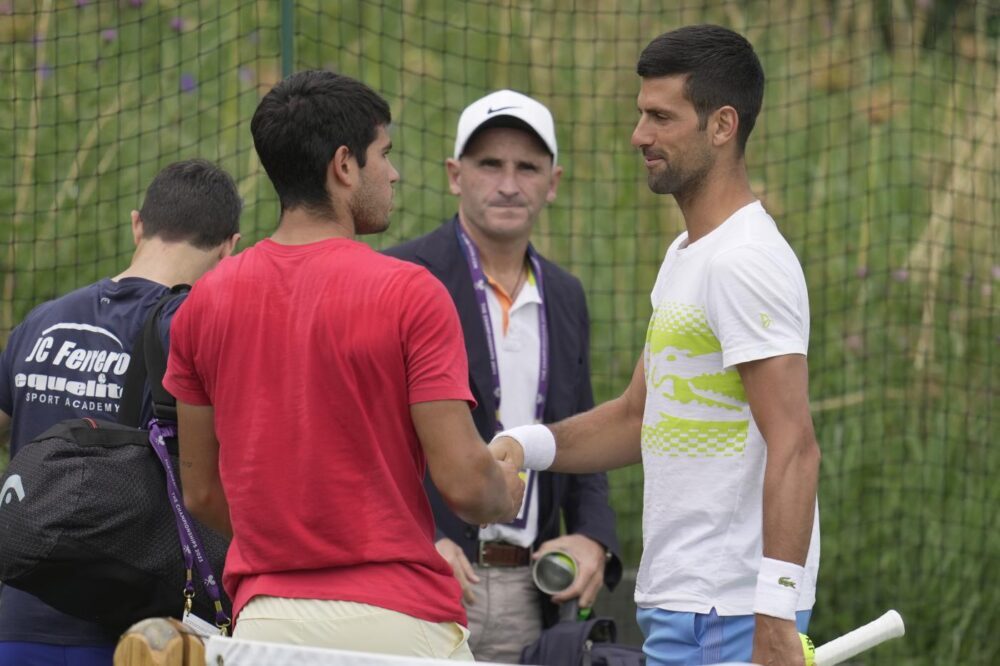 Carlos Alcaraz, Novak Djokovic