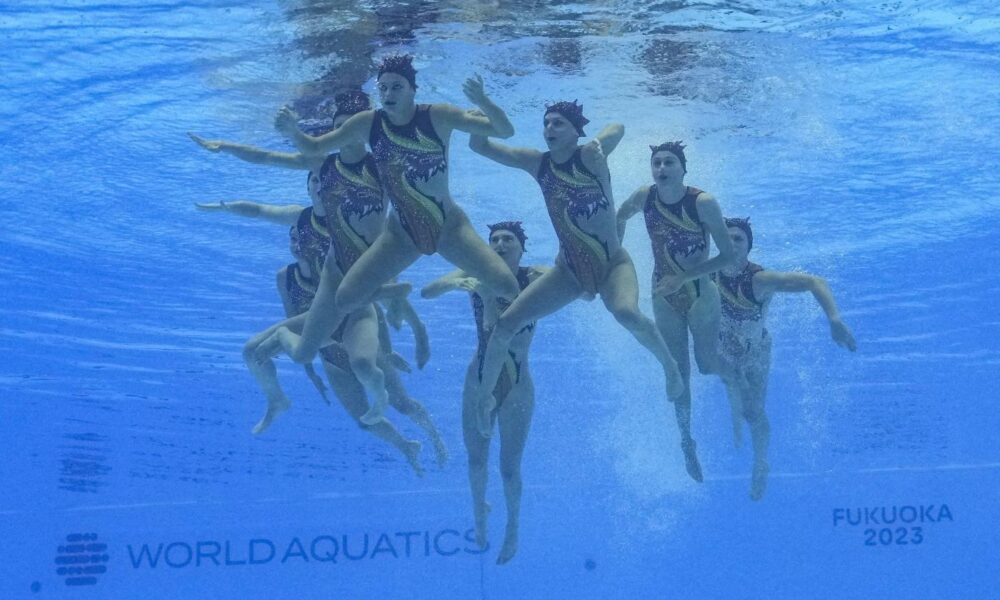 Campeonato Mundial de Natación Artística en Vivo 2023 En Vivo: ¡Comienza!  Italia con grandes ambiciones