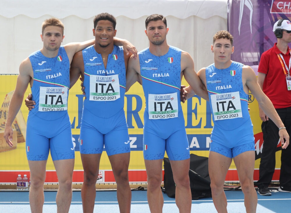 4x100 Italia under 23