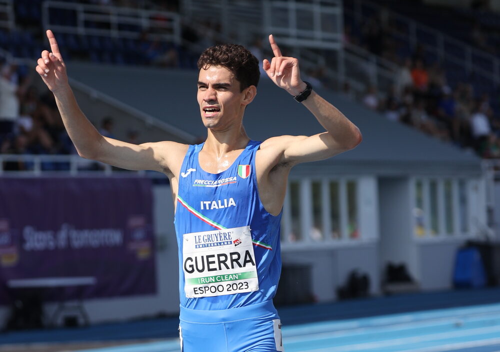 Francesco Guerra: “Presto per definirmi l’erede di Crippa. I 10000 su pista si stanno estinguendo” Francesco Guerra: “Presto per definirmi l’erede di Crippa. I 10000 su pista si stanno estinguendo”