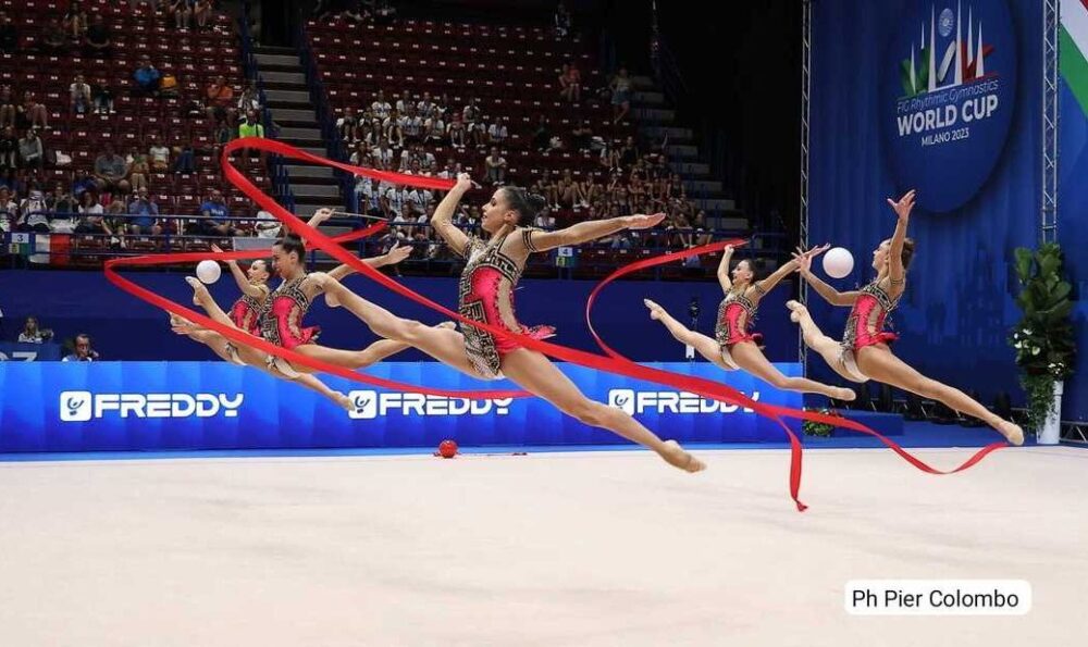 Italia farfalle ginnastica ritmica